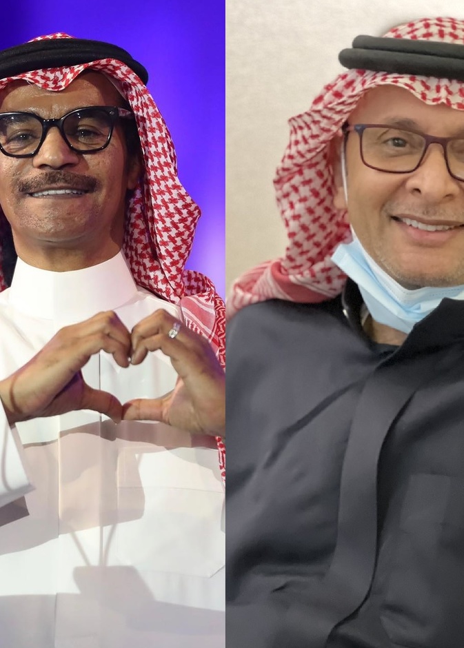رابح صقر وعبد المجيد عبد الله..الصورة من حساباتهم بانستجرام 