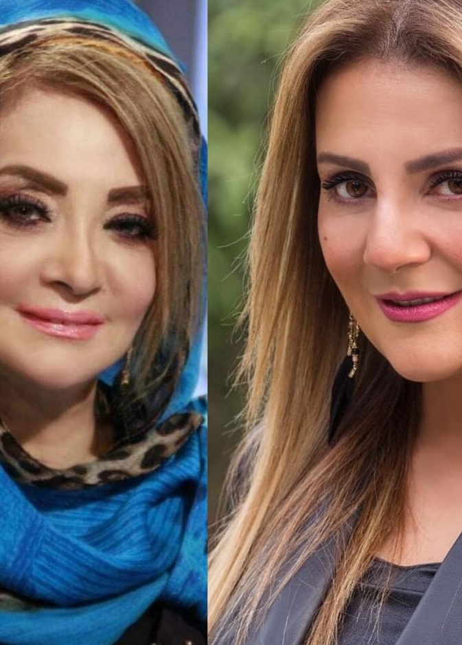 رانيا محمود ياسين ووالدتها شهيرة
