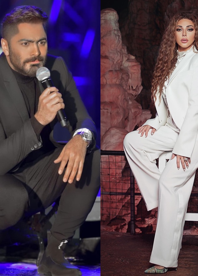 تامر حسني وميريام فارس 