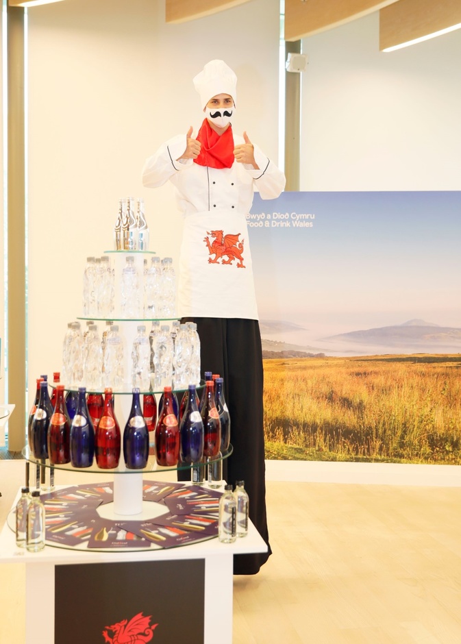 أشهى الأطعمة في جناح ويلز