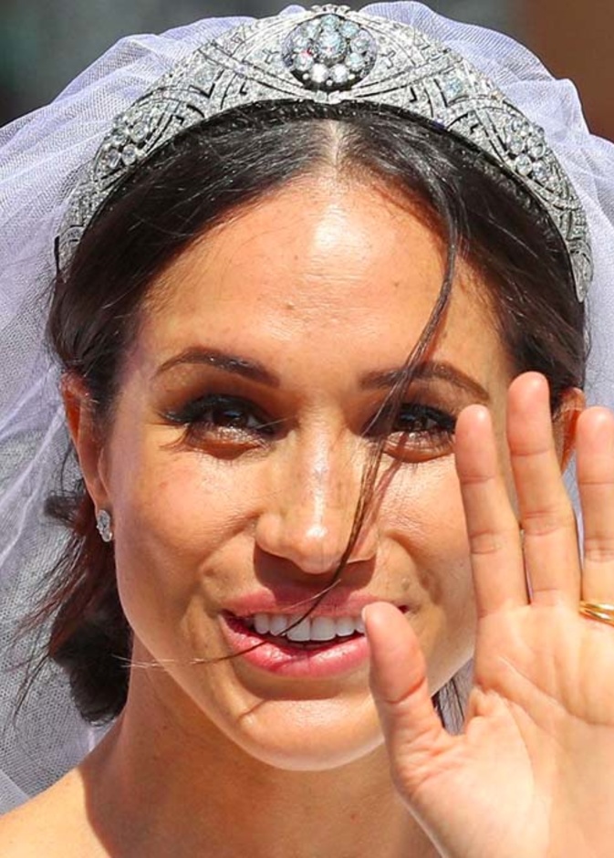تصفيفة زفاف ميغان ماركل Meghan Markle دوقة ساسيكس