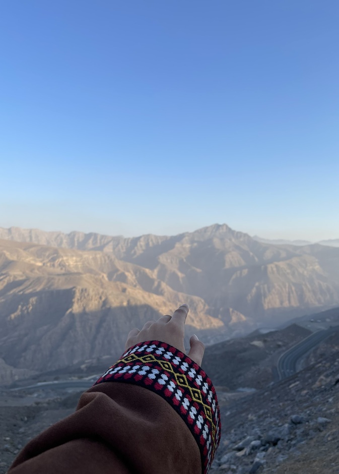 جبل جيس الساحر - المصدر @MaithaTweets.