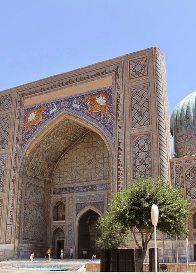 سمرقند من أجمل وجهات السياحة في أوزباكستان بواسطة maxpixel