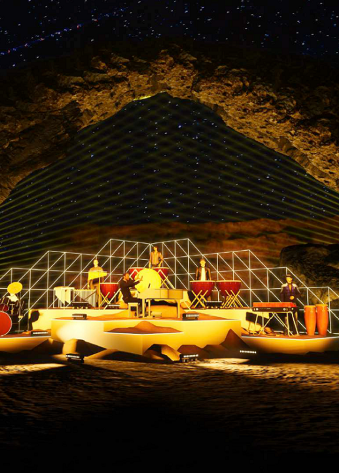 سيمفونية تحت النجوم.. تجربة موسيقية ساحرة في سماء العلا