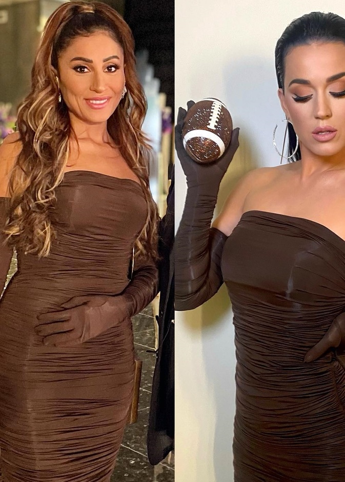 كاتي بيري ودينا الشربيني