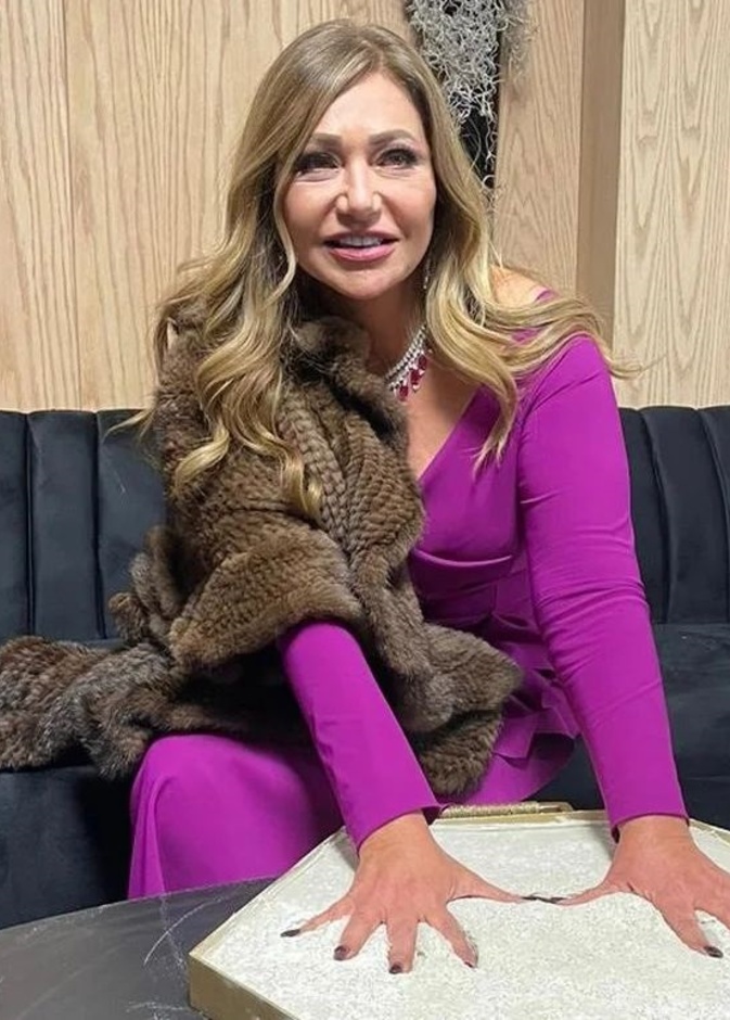 بصمة ليلى علوي على جدار الشهرة ببوليفارد رياض سيتي