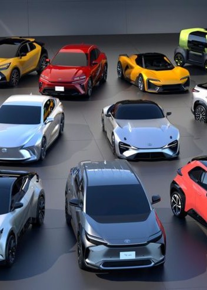 نمو مبيعات سيارات تويوتا الكهربائية