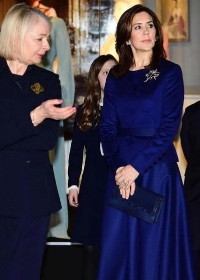 الأميرة ماري تفتتح معرض جديد في قصر فريدريكسبورج