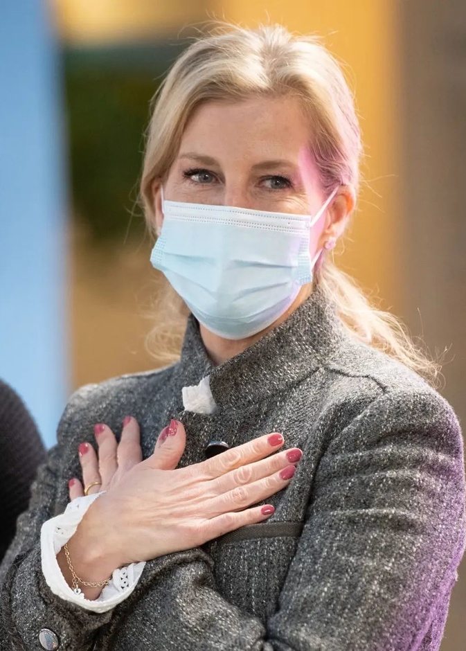 كونتيسة وسكس تقوم بزيارة عمل مؤثرة في يوم عيد الحب