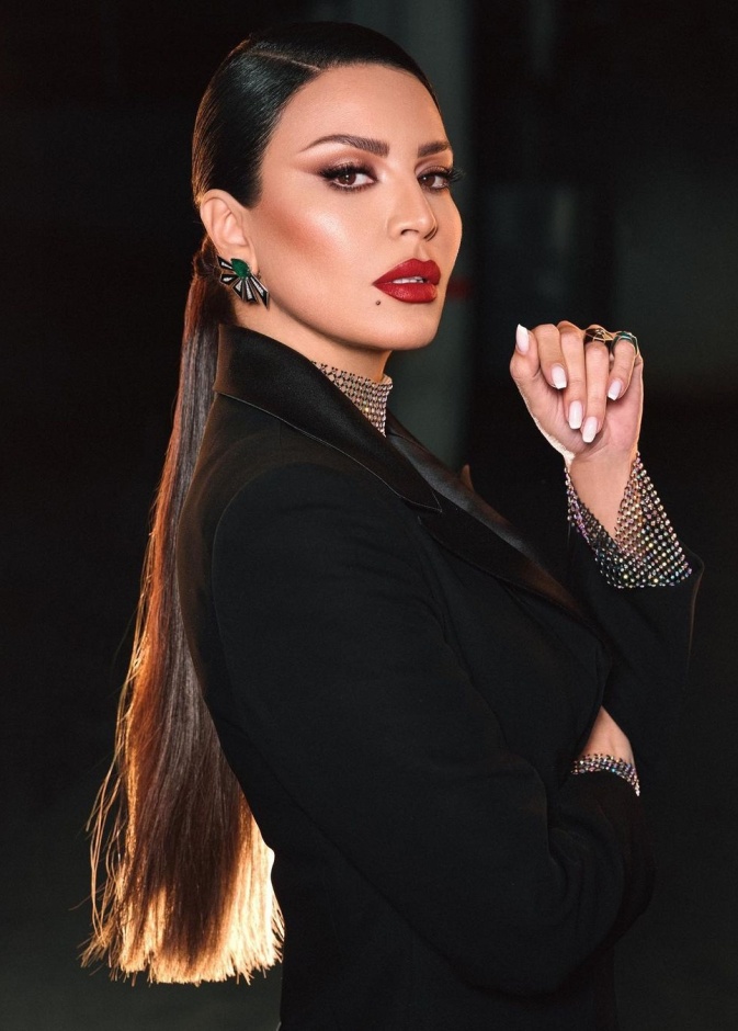 أمل بوشوشة في أحدث ظهور لها 