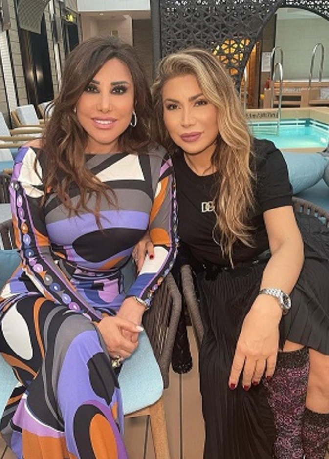 إطلالة نجوى كرم ونوال الزغبي بجلسة عفوية في Stars on board