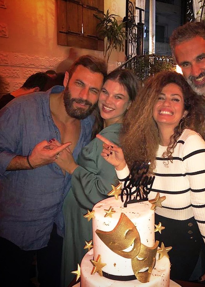 نيقولا معوض وزوجته