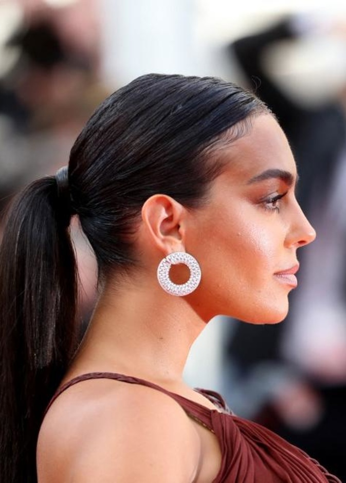 Georgina Rodriguez بمجوهرات شوبارد