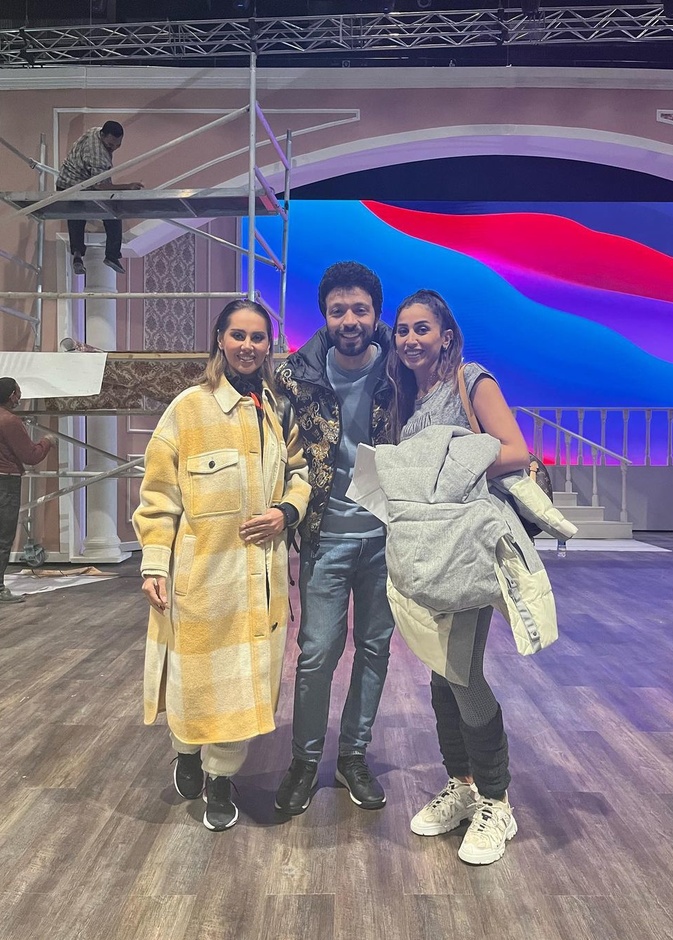 ياسمين رئيس ودينا الشربيني