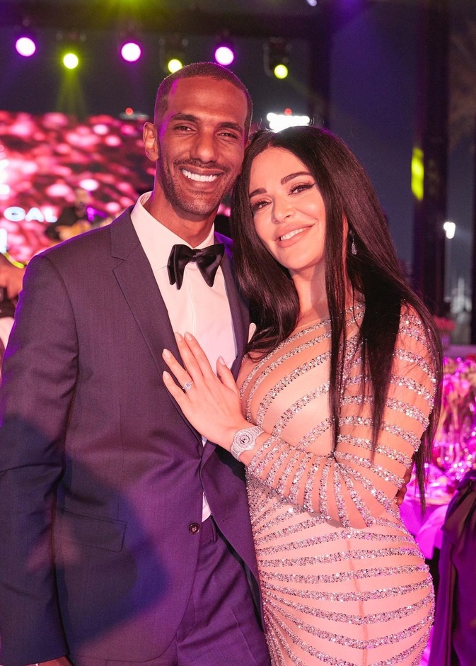 زفاف منى قطان اليوم من حسن الأمين