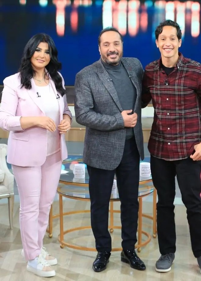 علي الحجار ونجله 