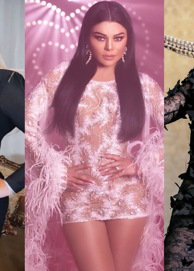 مايا دياب وهيفاء وهبي ونادية الجندي