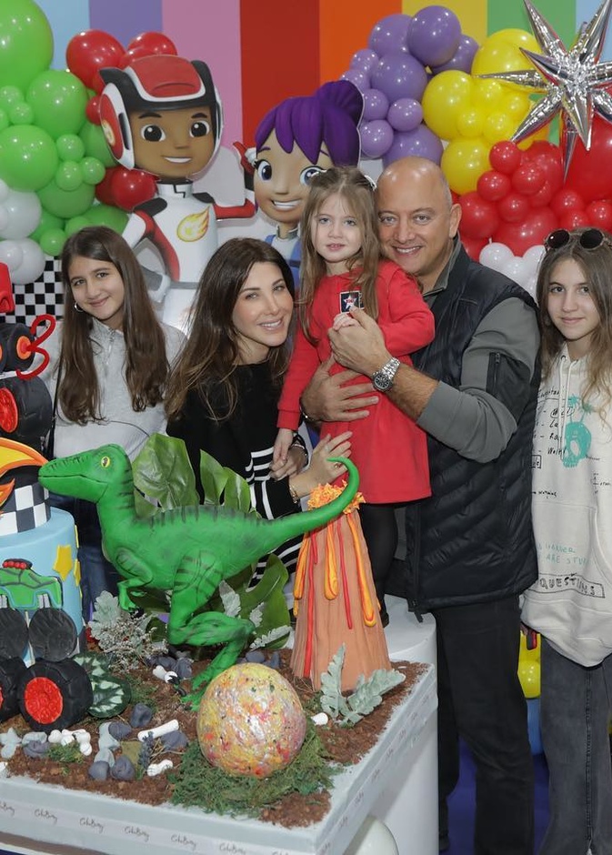 عيد ميلاد ابنة نانسي عجرم 