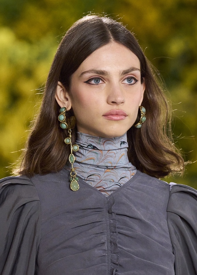 رسمات آيلاينر موضة شتاء 2022 بخطوط مترابطة من Ulla Johnson