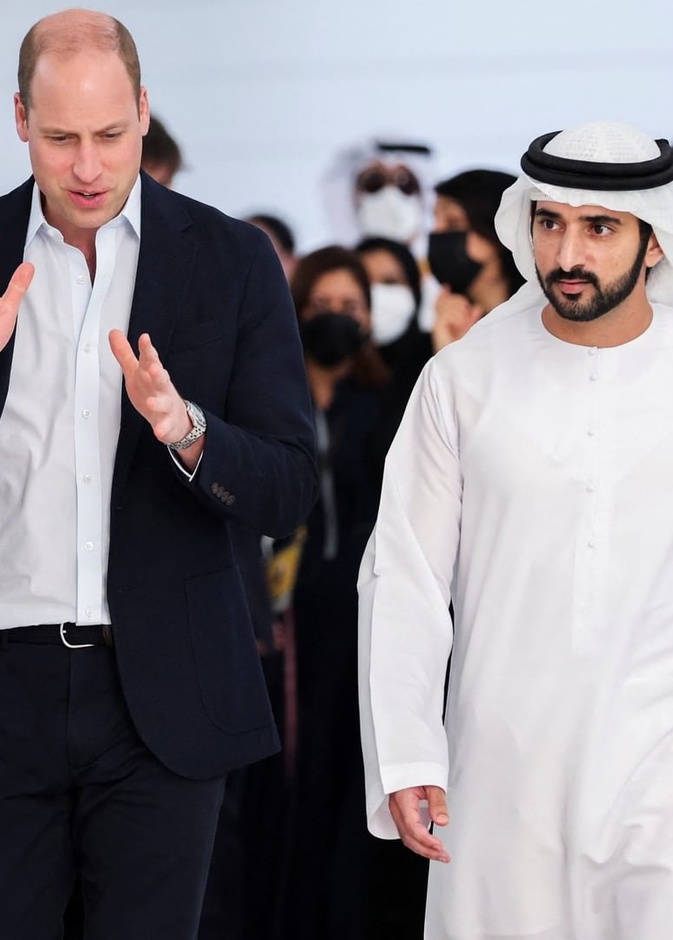 الأمير وليام ينشر صورة جديدة من زيارته الرسمية في دبي