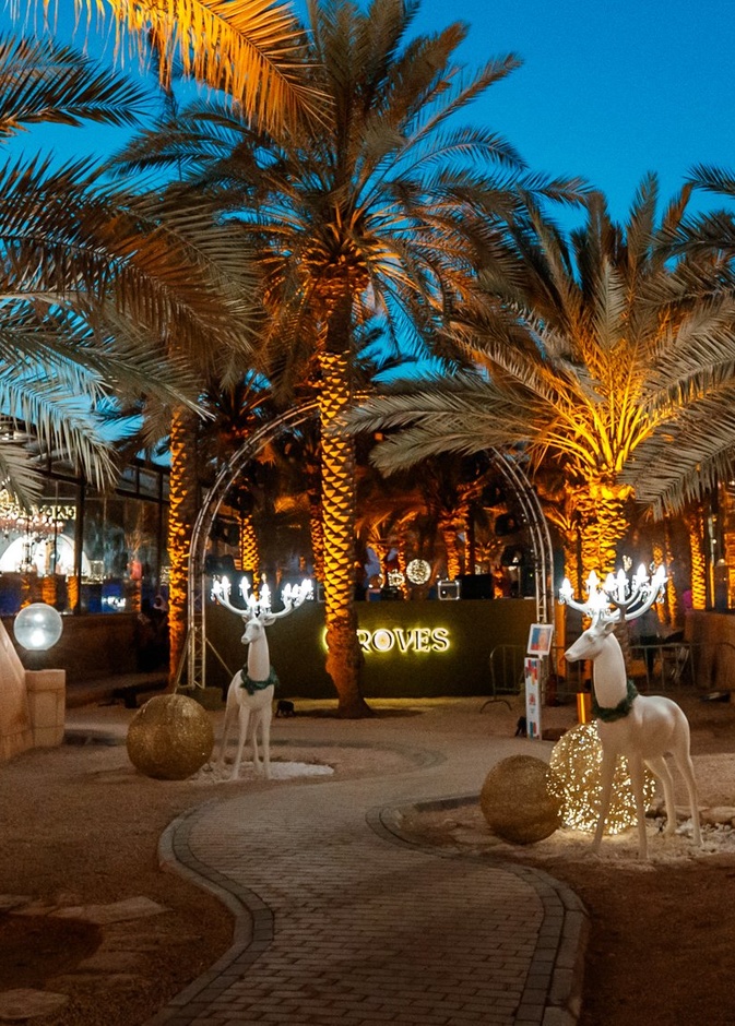 الليالي الساحرة بانتظارك في ذا جروفز  - المصدر موسم الرياض 