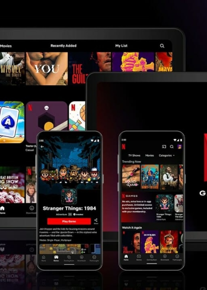 نتفليكس توسع انشطتها في قطاع العاب الفيديو