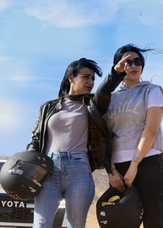 رالي جميل.. متعة وحماس مع أول رالي ملاحي للسيدات على الطرق الوعرة بالمملكة