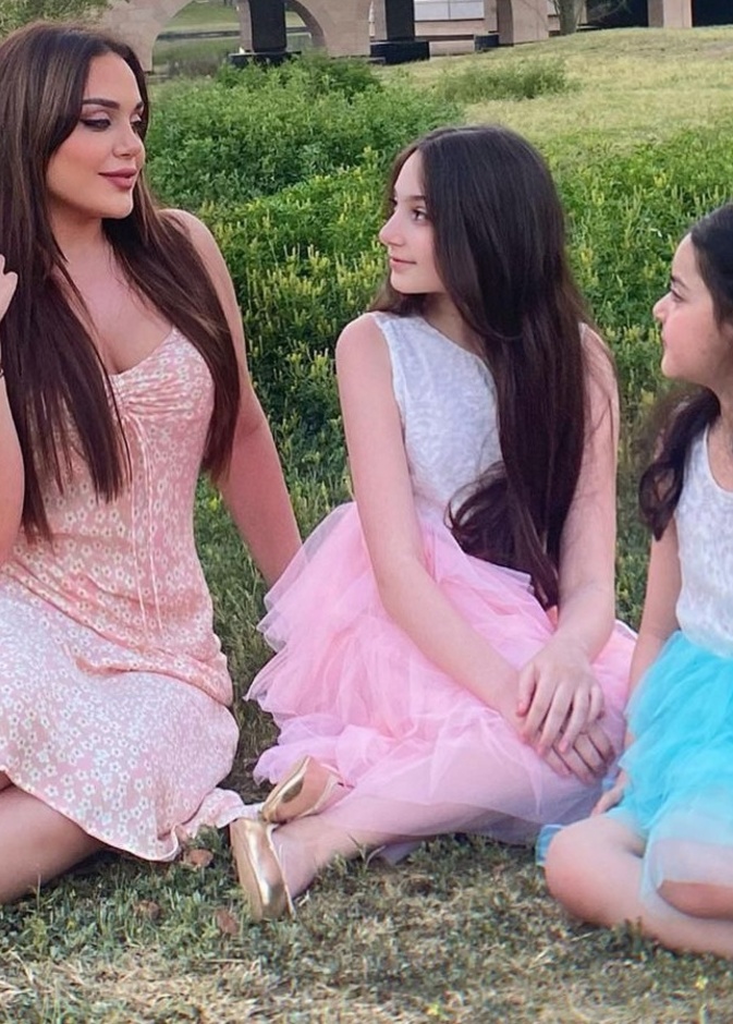 رهف ودانييلا ابنتي زينب فياض