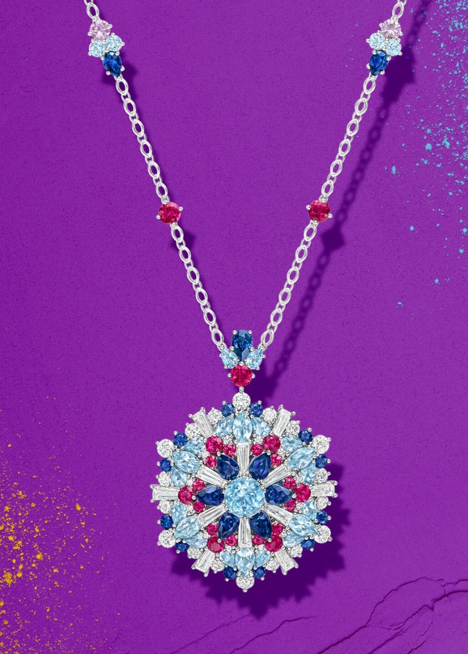 قلادة Winston Kaleidoscope  من Harry Winston