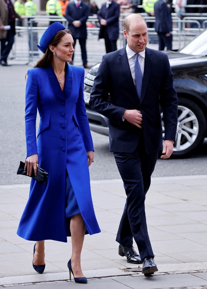 احتفال أفراد العائلة المالكة البريطانية بيوم الكومنولث