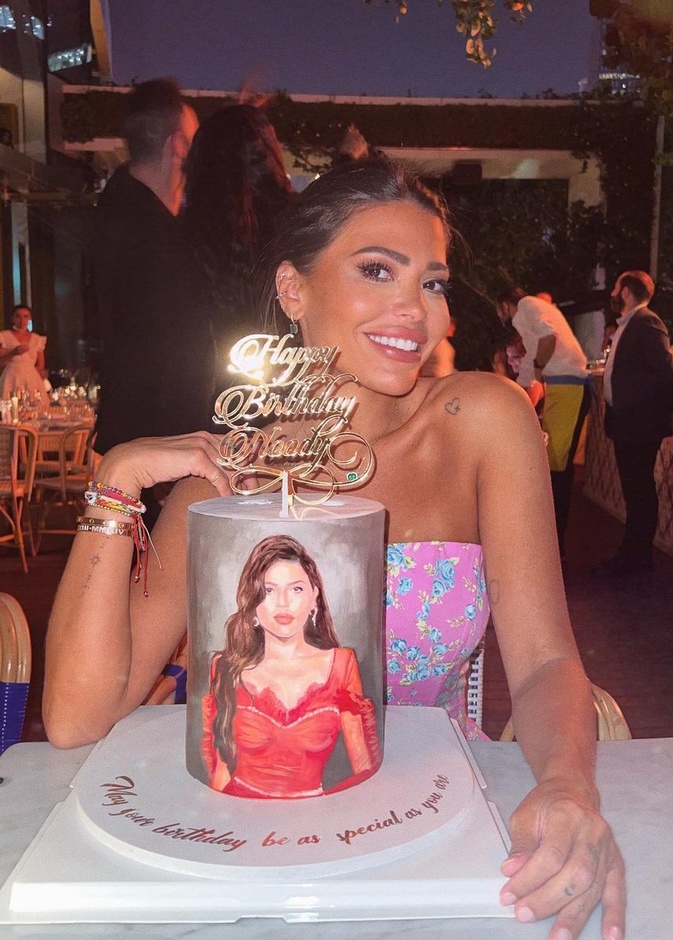 العنود بدر تحتفل بعيد ميلادها في دبي