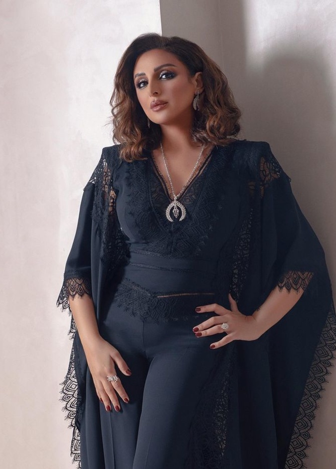 إطلالة أنغام الأخيرة من حفلها في الكويت