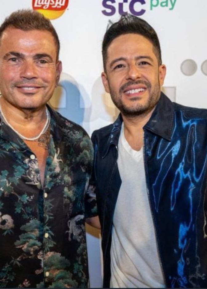 محمد حماقي وعمرو دياب 