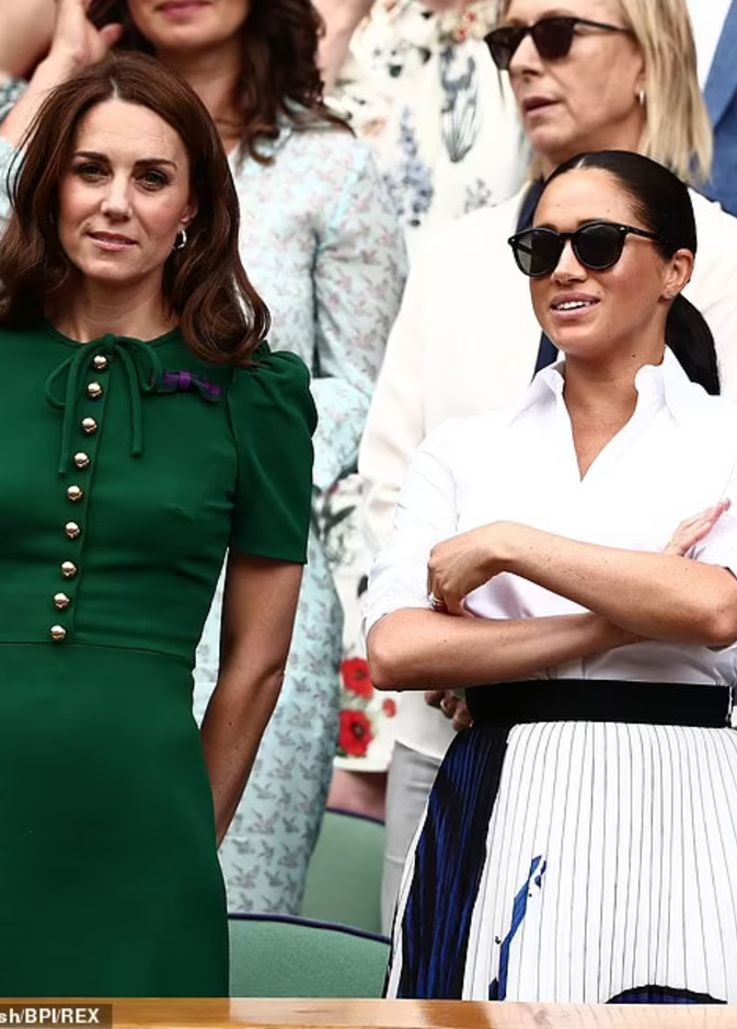 ميغان ماركل وكيت ميدلتون