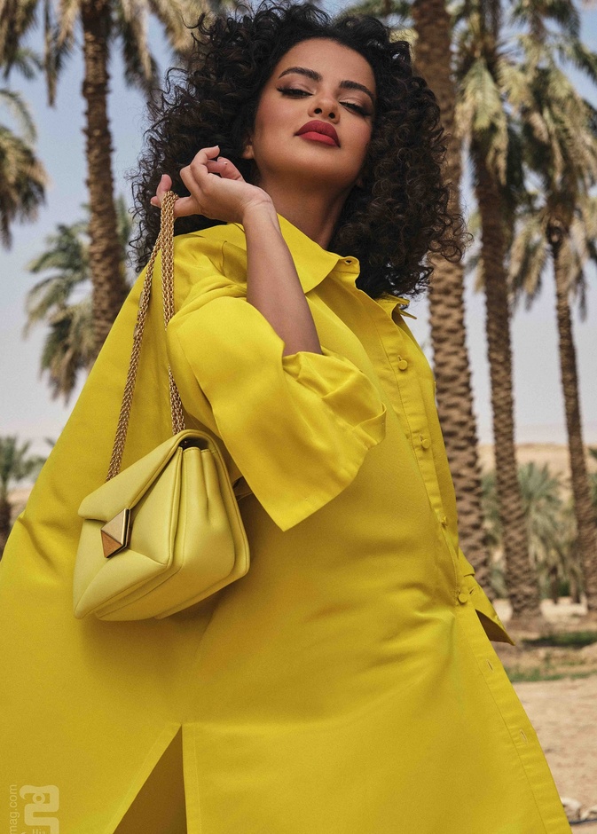 محاور المشاهير عدنان الكاتب يحاور المذيعة السعودية الشابة أجواء الجودي بمناسبة يوم المرأة العالمي