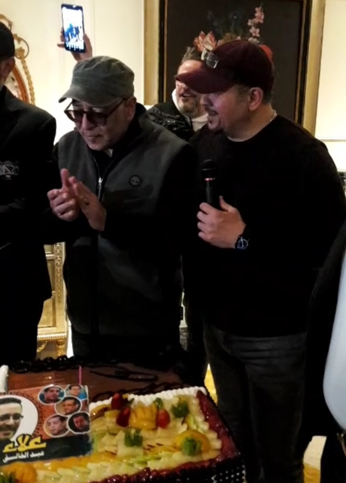 هشام عباس وعلاء عبد الخالق