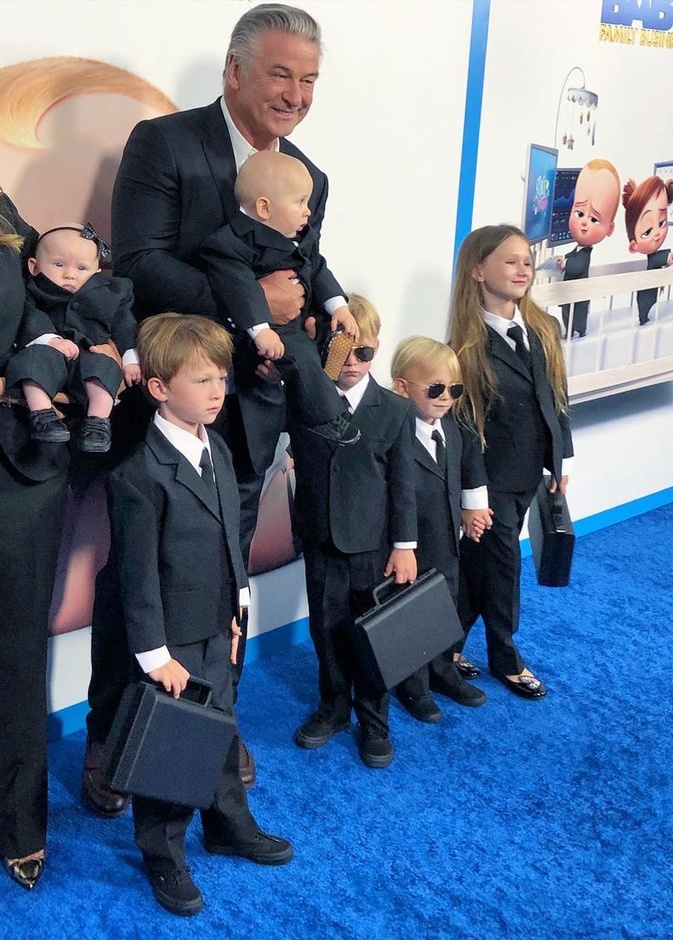 أليك بالدوين وعائلته