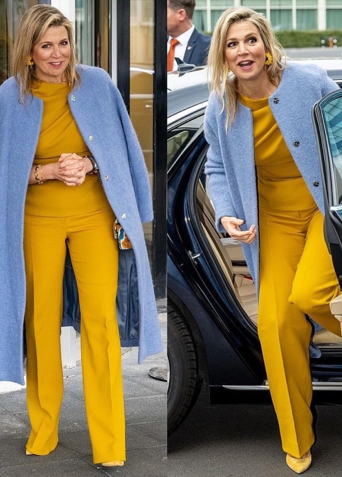 الملكة ماكسيما تزور مركز استقبال للاجئين الأوكرانيين