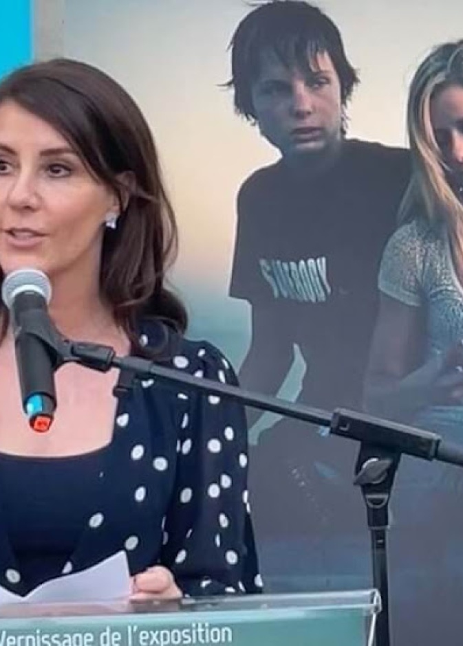 الأميرة ماريا تفتتح معرض صور في دير جوميج