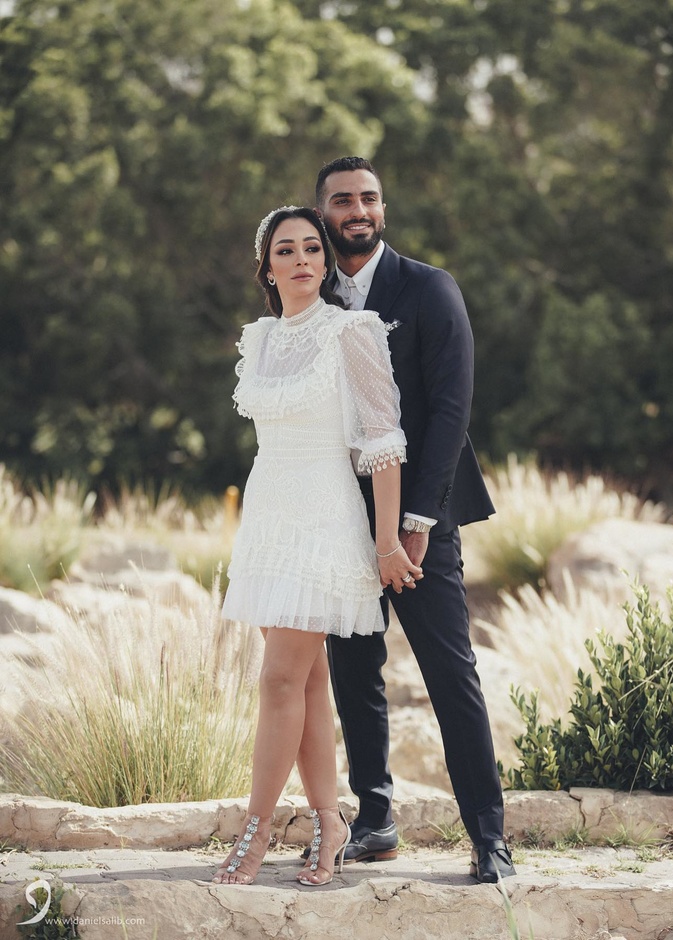 محمد الشرنوبي وراندا رياض