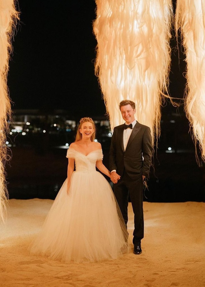  حفل زفاف الممثلة بيلي لورد