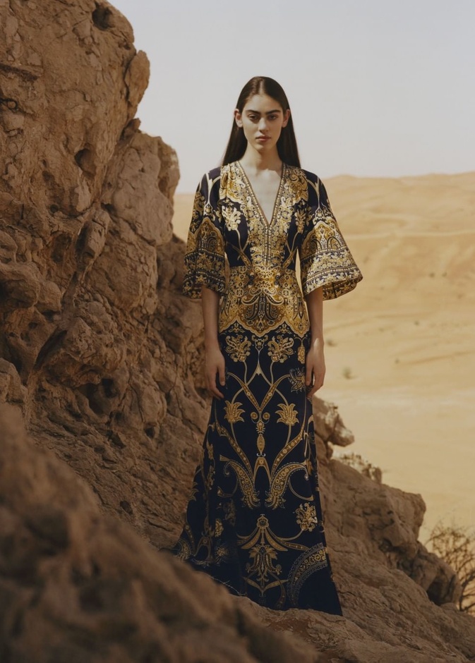 قدّمت دار Etro الإيطاليّة مجموعة كبسوليّة خاصة بشهر رمضان تحت عنوان Arabesque Paisley