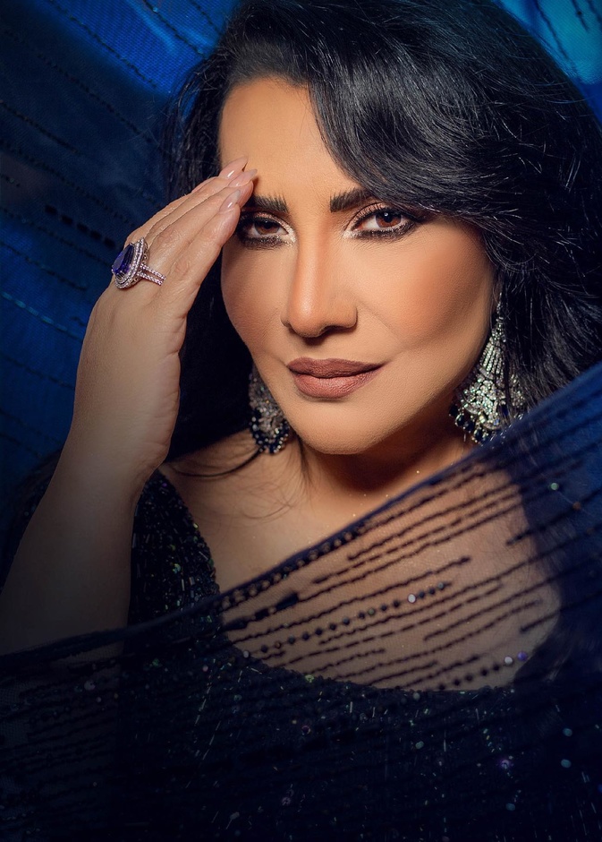 مجوهرات الفنانة هدى حسين- الصورة لخبير التجميل والمصوّر الفوتوغرافي Mohamed Almahmeed