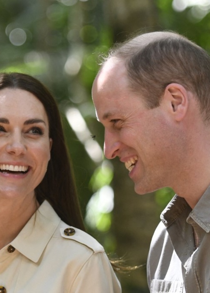 صور جديدة للأمير ويليام وكيت ميدلتون في مياه البحر الكاريبي