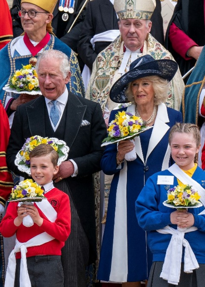 الأمير تشارلز يحضر Royal Maundy service لأول مرة 