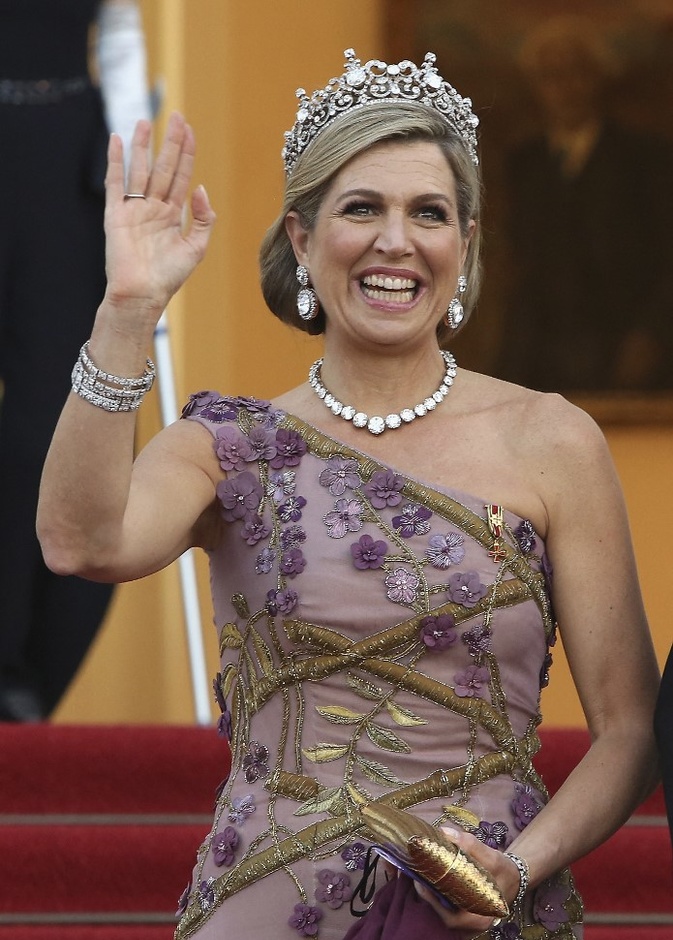 تاج The Stuart Tiara من مجوهرات العائلة المالكة الهولندية