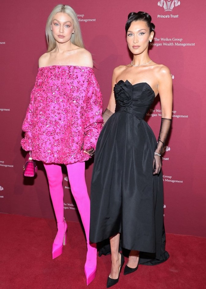 إطلالات النجمات ساحرة في حفل The Prince's Trust Gala وجيجي وبيلا حديد الأكثر جاذبية