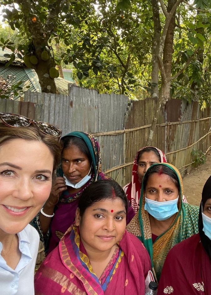 زيارة الأميرة ماري إلى بنغلاديش