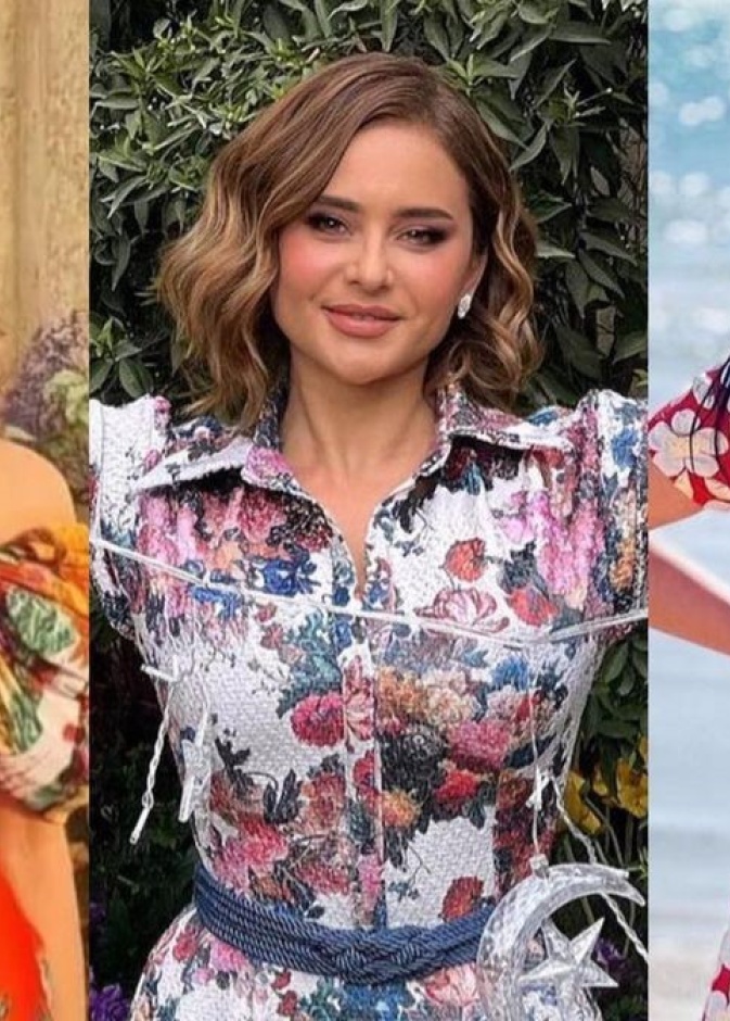 اطلالات نيللي كريم ودينا الشربيني ومنى زكي في اعلان رمضانا ربيع من الاجمل