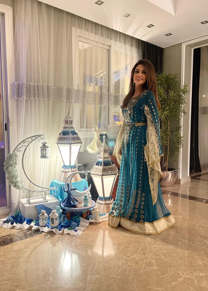 خيرية علي في إطلالة رمضانية مميزة